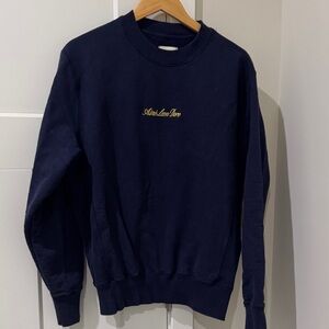 Aime Leon Dore Dark Blue Crewneck Sweater